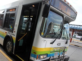 A Transit Windsor bus is shown in this November 2012 file photo. (Tyler Brownbridge / The Windsor Star)