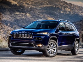 Automotive News liked the sleek design, dramatic angles and highly mounted front headlights of the 2014 Jeep Cherokee. (Courtesy of Chrysler)