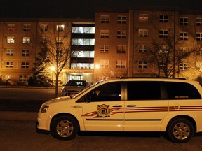 The Ken Gerard Senior Apartments are seen in Windsor on Thursday, December 5, 2013. A fire on the fifth floor early in the day resulted in the death of one individual.                 (TYLER BROWNBRIDGE/The Windsor Star)