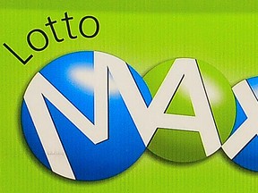The Lotto MAX logo.
