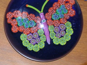 Butterfly paperweight: $750