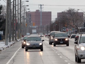 Wyandotte Street east between George Avenue and Cadillac Street in Windsor, Ontario on December 11, 2013. (JASON KRYK/The Windsor Star)