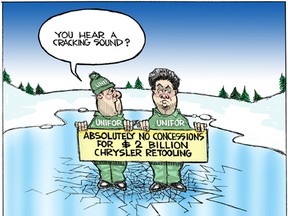 Mike Graston's Colour Cartoon For Friday, January 17, 2014