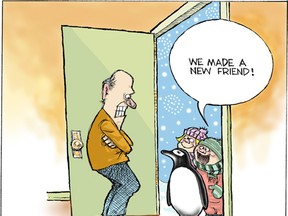 Mike Graston's Colour Cartoon For Friday, January 24, 2014