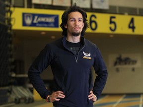Lancers sprinter Aaron Bowman will compete at the Can-Am track event at the St. Denis Centre on the weekend. (JASON KRYK/The Windsor Star)
