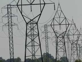 Hydro lines in Windsor. (Windsor Star files)