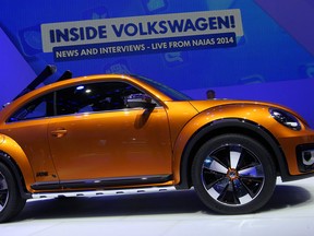 Volkswagen's cool concept, Beetle Dune, shown at NAIAS at Cobo Center, Detroit, January 13, 2014. (NICK BRANCACCIO/The Windsor Star)
