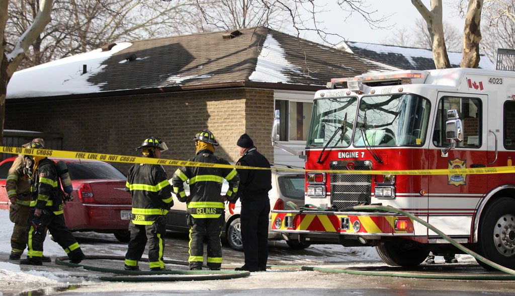 UPDATED 130K house fire caused by combustibles near wood stove