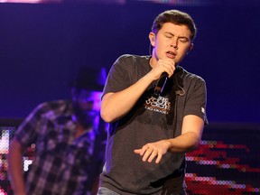 Scotty McCreery performs at Caesars Windsor in Windsor on Friday, January 10, 2013. The American Idol star performed to a full house. (TYLER BROWNBRIDGE/The Windsor Star)
