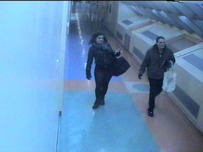 Surveillance photos of theft suspects released by Windsor Regional Hospital.