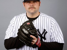 Joba Chamberlain pitched with the Yankees last year. (AP Photo/Matt Slocum, File)