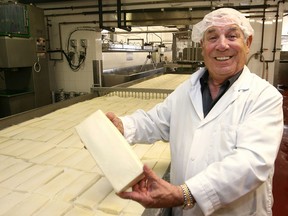 Joe Galati has been in the business of making cheese at the Galati Cheese Company for almost 34 years. (Windsor Star files)