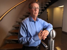 Dave Brister, poses Tues. Jan. 21, 2014, at his Leamington, Ont. workplace. He was fired as the Ontario PC candidate in Essex for publicly criticizing the party's support of right-to-work legislation. (DAN JANISSE/The Windsor Star)