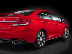 For the 16th consecutive year, the Honda Civic is Canada's bestselling passenger car. (Courtesy of Honda)