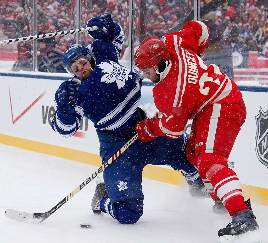 Henrik Zetterberg Detroit Red Wings 2014 Reebok Winter Classic