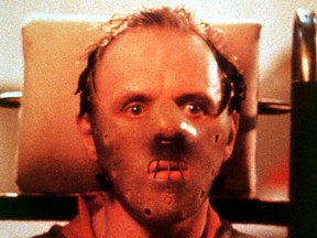 Anthony Hopkins, as Hannibal Lecter in the film Silence of the Lambs, wore a mask that did little to disguise his true persona.