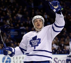 Toronto Maple Leafs' Nikolai Kulemin is a candidate to play for Russia at next month's Sochi Olympics. (THE CANADIAN PRESS/AP/Jeff Roberson)
