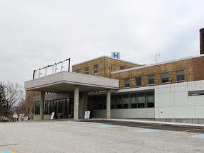 Leamington District Memorial Hospital is pictured in this 2011 file photo. (DYLAN KRISTY/The Windsor Star)