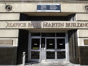 The Paul Martin Building in downtown Windsor. (Windsor Star files)