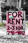 A rental sign in Windsor’s west end is shown in this 2007 file photo. (Nick Brancaccio / The Windsor Star)