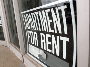 Signs at a Windsor, Ont. rental property are shown in this 2010 file photo. (Tyler Brownbridge / The Windsor Star)