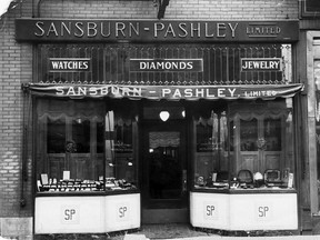 Sansburn-Pashley Ltd. at 307 Ouellette Ave. was sold to the Peoples Credit Jewelers in 1948. (FILES/The Windsor Star)
