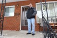 Mike Mastromattei's security camera recorded a drive-by shooting in front of his home at the corner of Niagara and Elsmere in Windsor, Ont. He comments on the situation on Thurs. Jan. 30, 2014.   (DAN JANISSE/The Windsor Star)