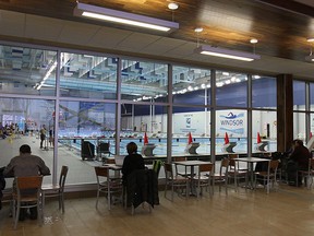 The Windsor International Aquatic and Training Centre Presented by Windsor Family Credit Union is shown Wednesday, Jan. 22, 2014, from the lobby view in downtown Windsor, Ont. (DAN JANISSE/The Windsor Star)