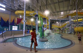 The Adventure Bay Family Water Park  in downtown Windsor, Ont. is shown Wed. Jan. 22, 2014. (DAN JANISSE/The Windsor Star)