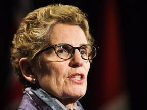 Ontario Premier Kathleen Wynne. THE CANADIAN PRESS/Mark Blinch
