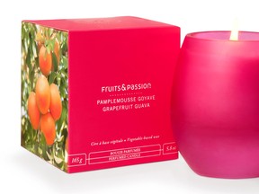 This deliciously aromatic candle from Fruits & Passion has helped the Crazy Ladies get through this long stretch of freezing weather. It's a blend of grapefruit and guava with a hint of freesia, and it makes us feel like spring might actually be around the corner. The burn time is 35 hours, and it retails for $15.50 at F&P, Devonshire Mall.