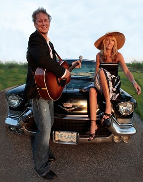 Folksinging duo John and Michele Law,