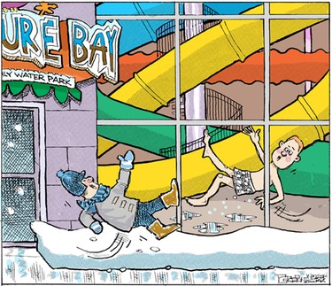 Mike Graston's Colour Cartoon For Saturday, February 08, 2014