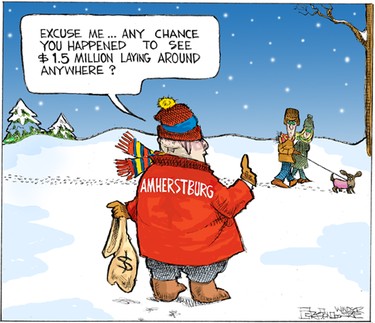 Mike Graston's Colour Cartoon For Thursday, February 27, 2014