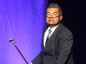 George Lopez performs Friday, Feb. 28, 2014, at the Colosseum at Caesars Windsor. (DAN JANISSE/The Windsor Star)