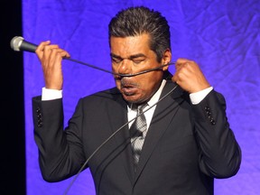 George Lopez performs Friday, Feb. 28, 2014, at the Colosseum at Caesars Windsor. (DAN JANISSE/The Windsor Star)