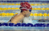 Massey’s Iris Cheung competes during the WECSSAA high school swimming championships at the Windsor International Aquatic and Training Centre Monday. (JASON KRYK/The Windsor Star)