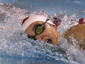 Windsor swimmer Rachel Rode competes at the 2014 Speedo Eastern Canadian Championships at the Windsor International Aquatic and Training Centre. (DAN JANISSE/The Windsor Star)