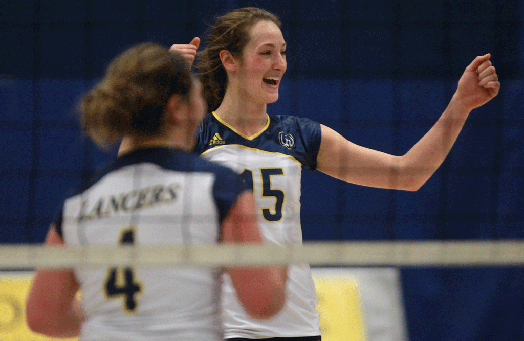 Local sports roundup Lancers plan for final four volleyball finish