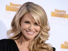 Model Christie Brinkley arrives at the "50 Years of Beautiful" television event celebrating the Sports Illustrated Swimsuit Issue's 50th Anniversary at the Dolby Theatre on Tuesday, Jan. 14, 2014 in Los Angeles. (Photo by Dan Steinberg/Invision/AP)