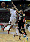 Windsor’s Stefan Bonneau, left, is guarded by Ottawa’s Ryan Anderson at the WFCU Centre. (DAN JANISSE/The Windsor Star)


Windsor’s Kevin Loiselle, left, and Chris Commons, right, team up on Ottawa’s Ryan Anderson at the WFCU Centre. (DAN JANISSE/The Windsor Star)


Windsor’s Stefan Bonneau, left, and Ottawa’s Jerice Crouch battle Friday at the WFCU Centre. (DAN JANISSE/The Windsor Star)