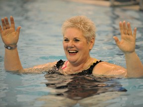 File photo of a senior taking Aquafit classes. (Windsor Star files)