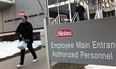 H. J. Heinz workers leave the Leamington plant following their shift February 27, 2014. (NICK BRANCACCIO/The Windsor Star)
