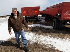 Farmer Wayne Palichuk and his family may be getting back into the tomato growing business now that there is new ownership interest in the historic Heinz plant in Leamington, Ontario, Thursday February 27, 2014. (NICK BRANCACCIO/The Windsor Star)