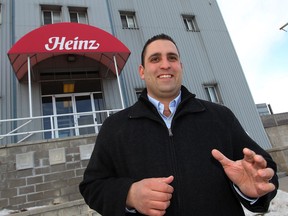 Sam Diab, plant manager with Heinz, is part of the new ownership team which will take over the historic processing plant February 27, 2014. (NICK BRANCACCIO/The Windsor Star)