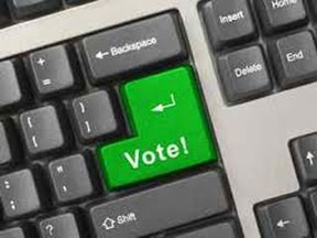Internet voting. (Google image)