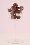 Chocolate candies courtesy Jupiter Images