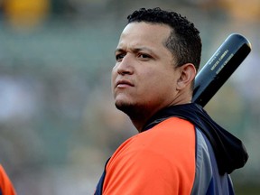Detroit Tiger Miguel Cabrera says he's feeling fit and ready to go at spring training in Lakeland, Fla. (Thearon W. Henderson/Getty Images)