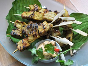 Asian pork satay. (Postmedia News files)