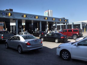 The Windsor-Detroit border crossing is seen in this file photo. (JASON KRYK/The Windsor Star)